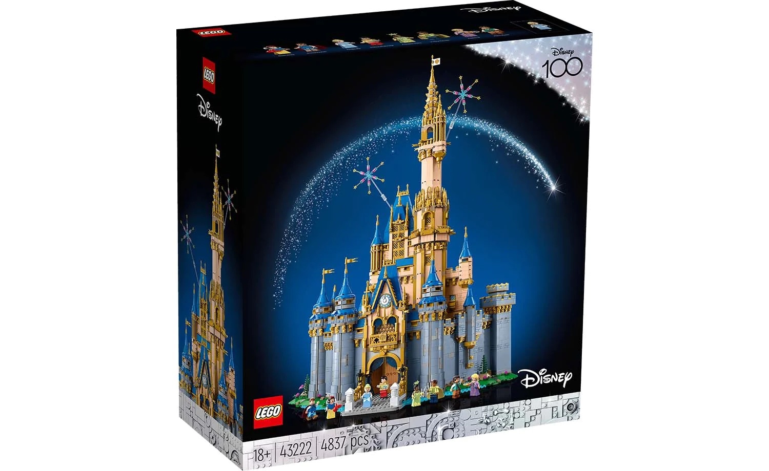 [飛米樂高積木專賣店] LEGO 43222 Disney-迪士尼城堡《100週年》
