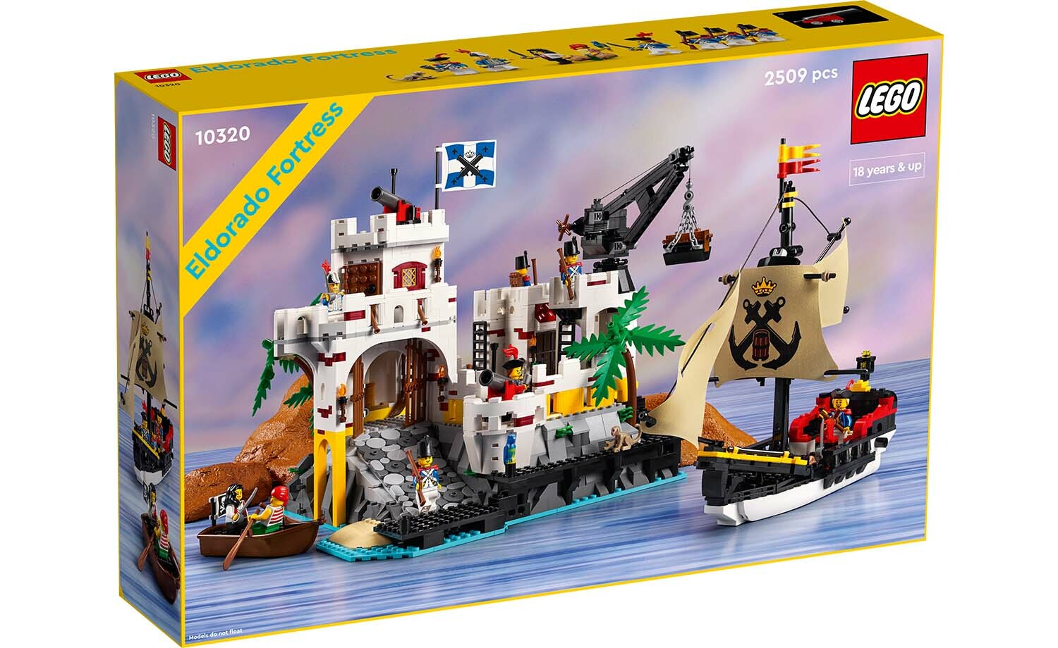 [飛米樂高積木專賣店] LEGO 10320 icons-黃金國堡壘