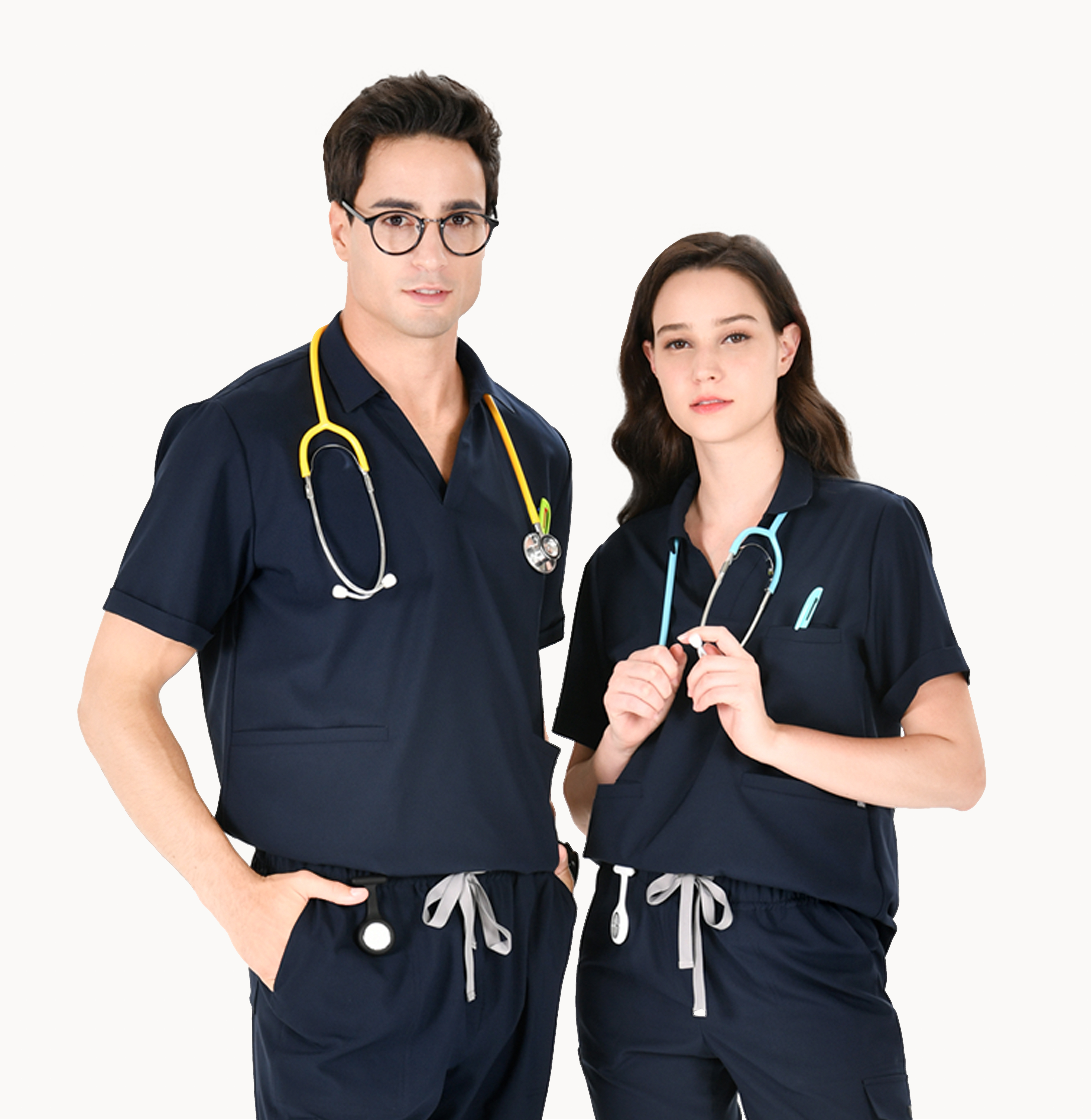 21201 POLO型V領刷手服