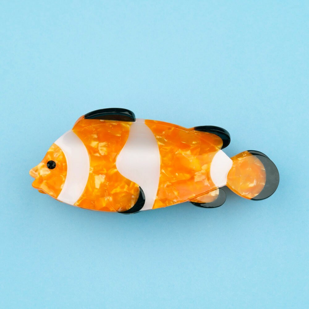 法國 Coucou Suzette 童趣造型挽髮抓夾 小丑魚