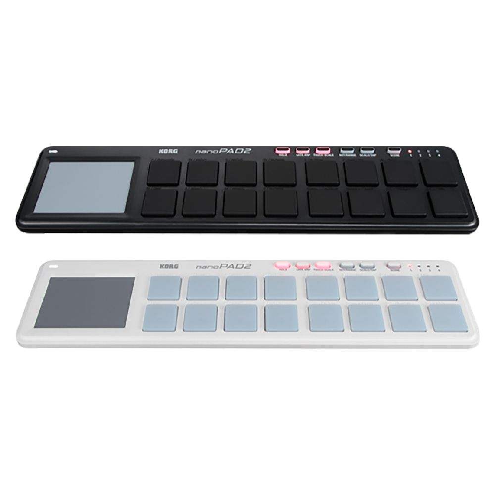 KORG Korg / nanoPAD2 MIDI控制介面(iPad可用)(2色) 第 2 張圖片｜三峽鍵盤 / 鋼琴