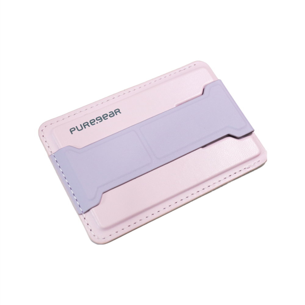 Kikstik Magsafe 磁吸卡夾支架 - 粉紫