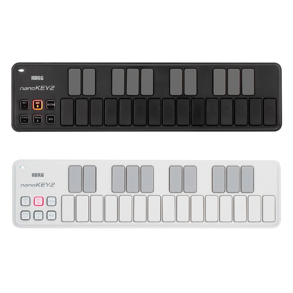 KORG Korg / nanoKEY2 25鍵 MIDI鍵盤(iPad可用)(2色) — 三峽鍵盤 / 鋼琴