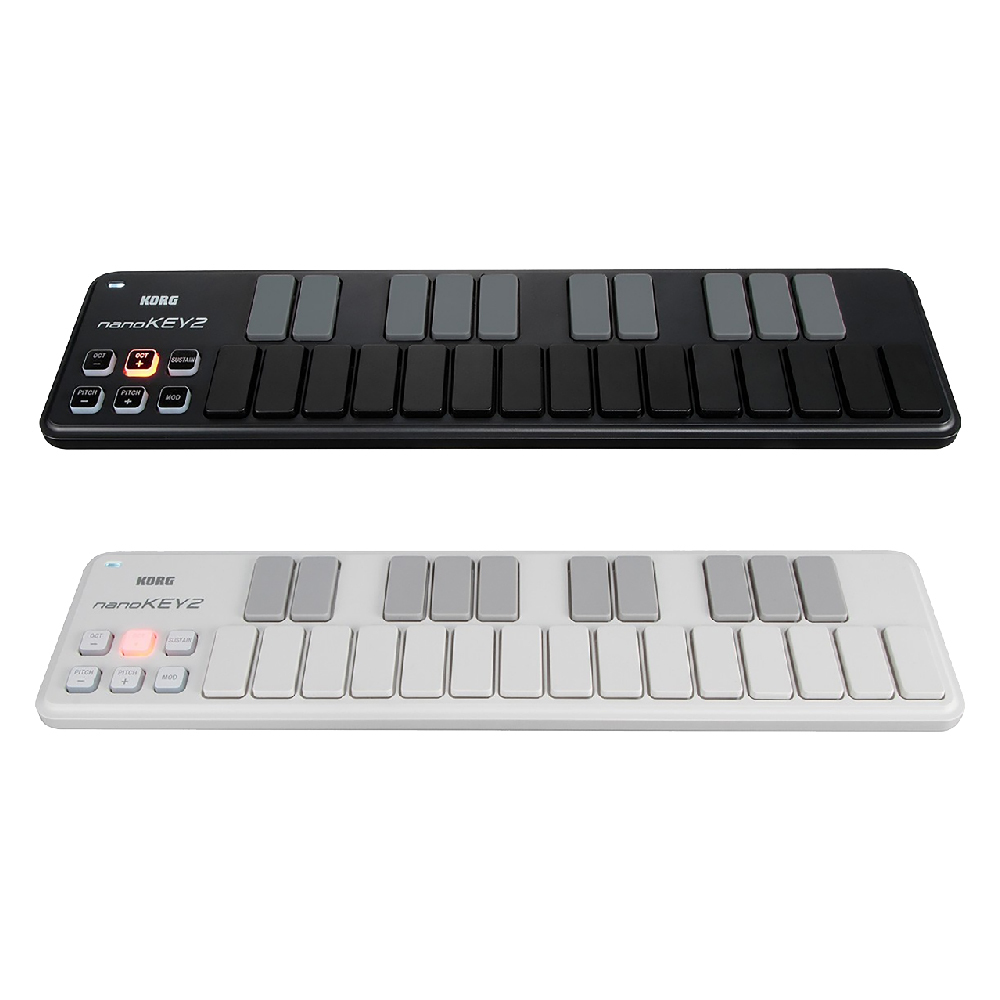 KORG Korg / nanoKEY2 25鍵 MIDI鍵盤(iPad可用)(2色) 第 2 張圖片｜三峽鍵盤 / 鋼琴