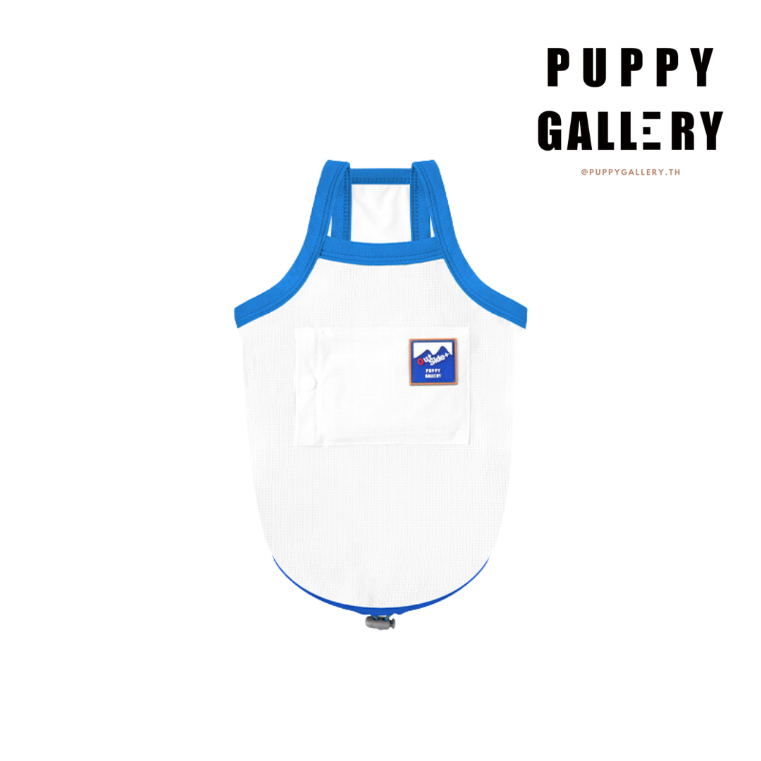 Puppy Gallery夏季涼感衣(白色)