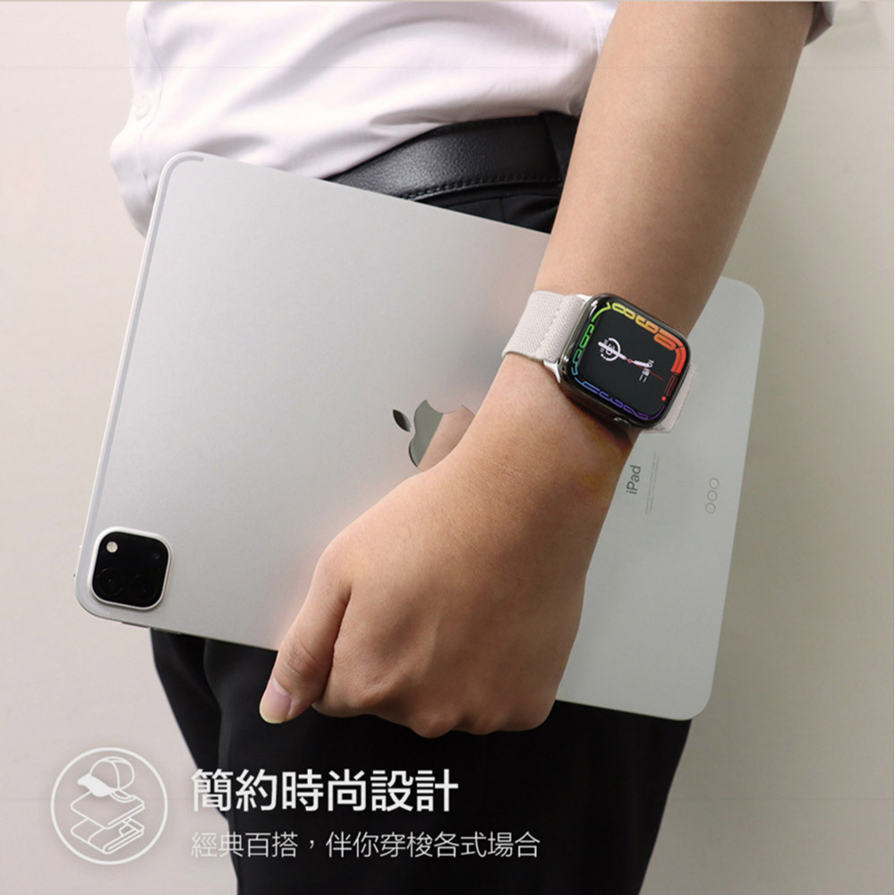 【JTLEGEND】Flex 彈力錶帶 Apple Watch