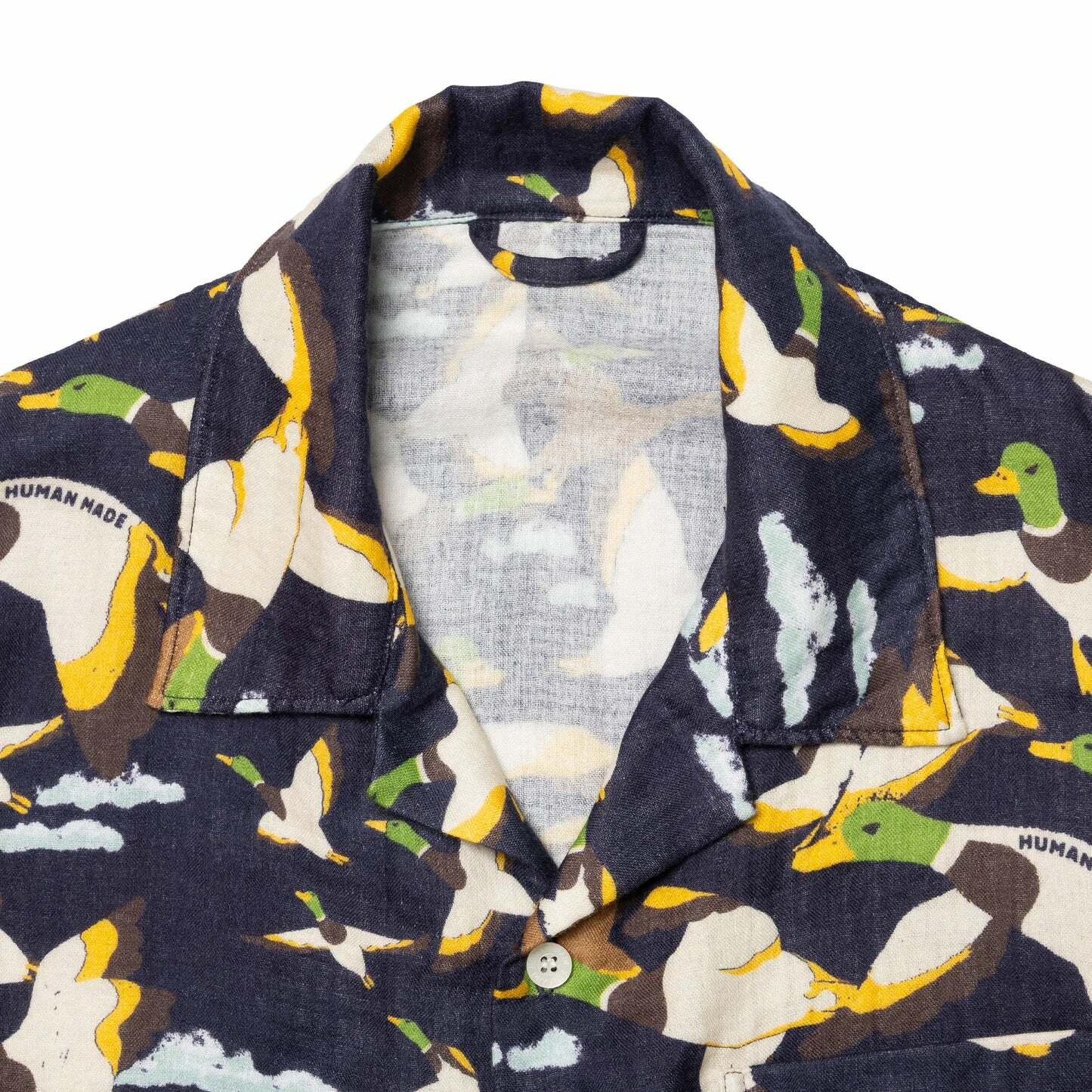 HUMAN MADE DUCK GAUZE ALOHA SHIRT - HM25SH018