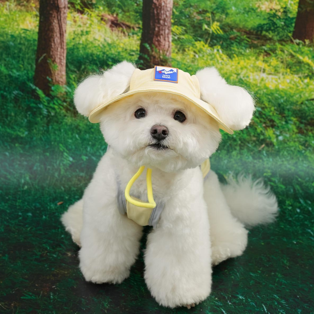 Puppy Gallery夏季涼感衣(鵝黃色)