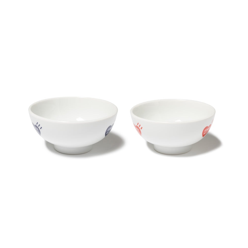 現貨┃日本製 Human made MATCHING RICE BOWLS SET(2P) 愛心 飯碗 套組