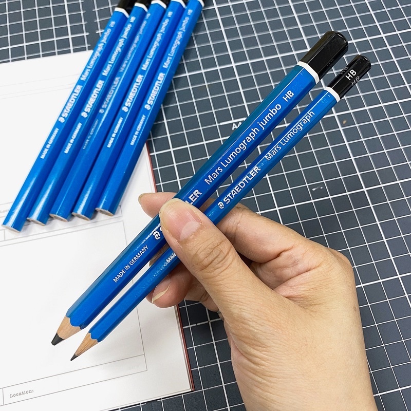 STAEDTLER 施德樓 頂級藍桿超寬素描鉛筆