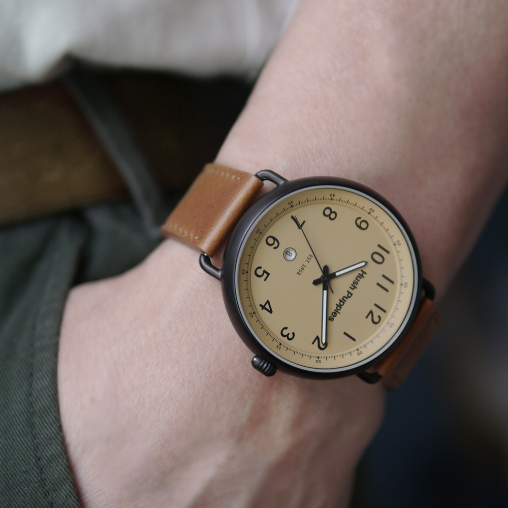 1958 / Three-hand Date Leather