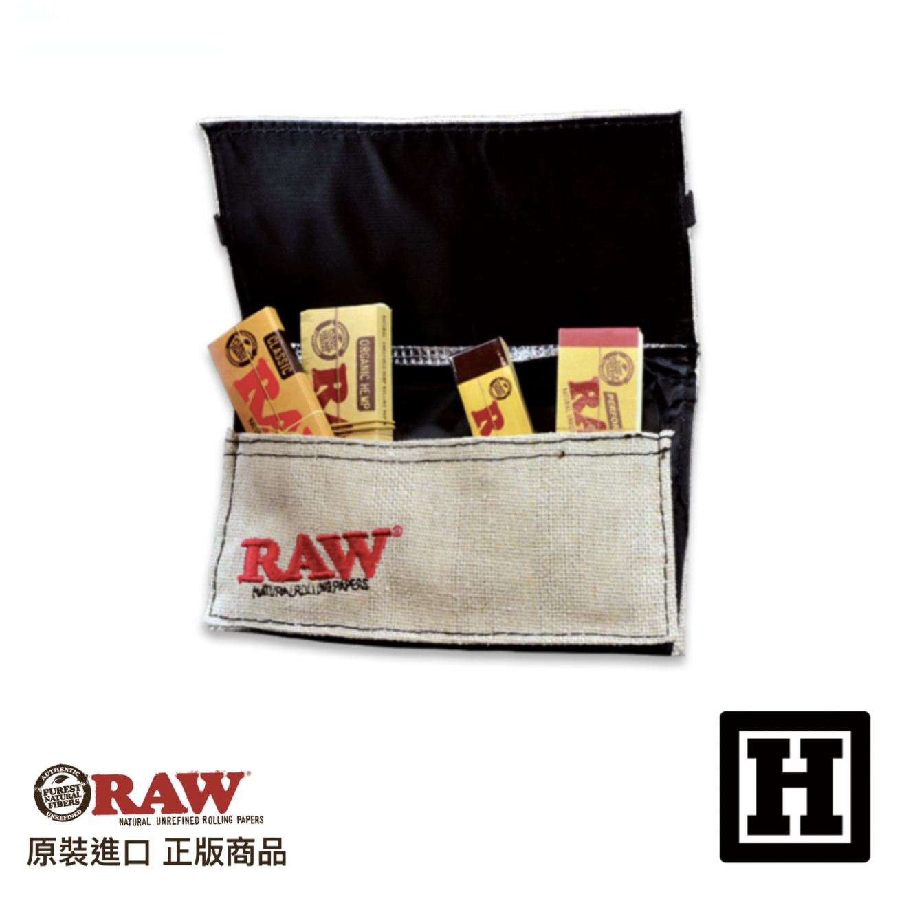 RAW Smoker Wallet 攜帶包「手捲菸專用」