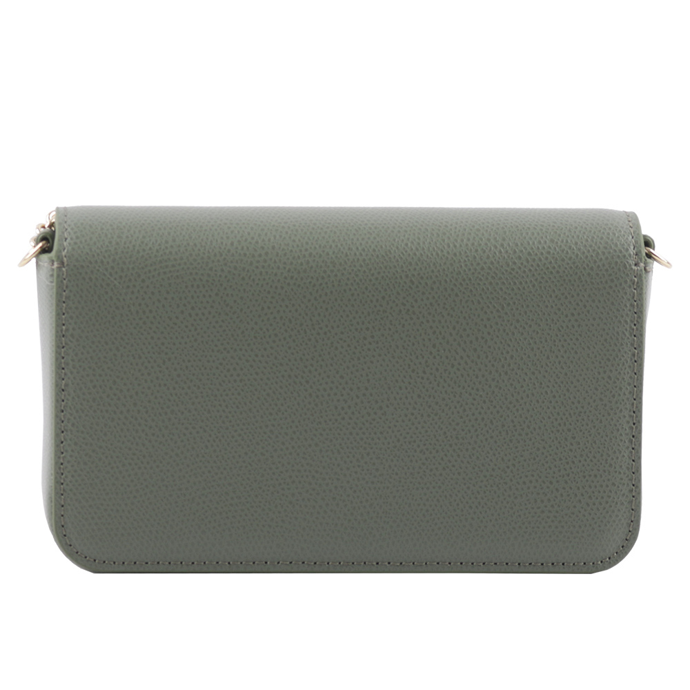 【FURLA】1927 拱門轉釦迷你鏈帶手拿/斜背包(仙人掌綠) WE00265 ARE000 0J000