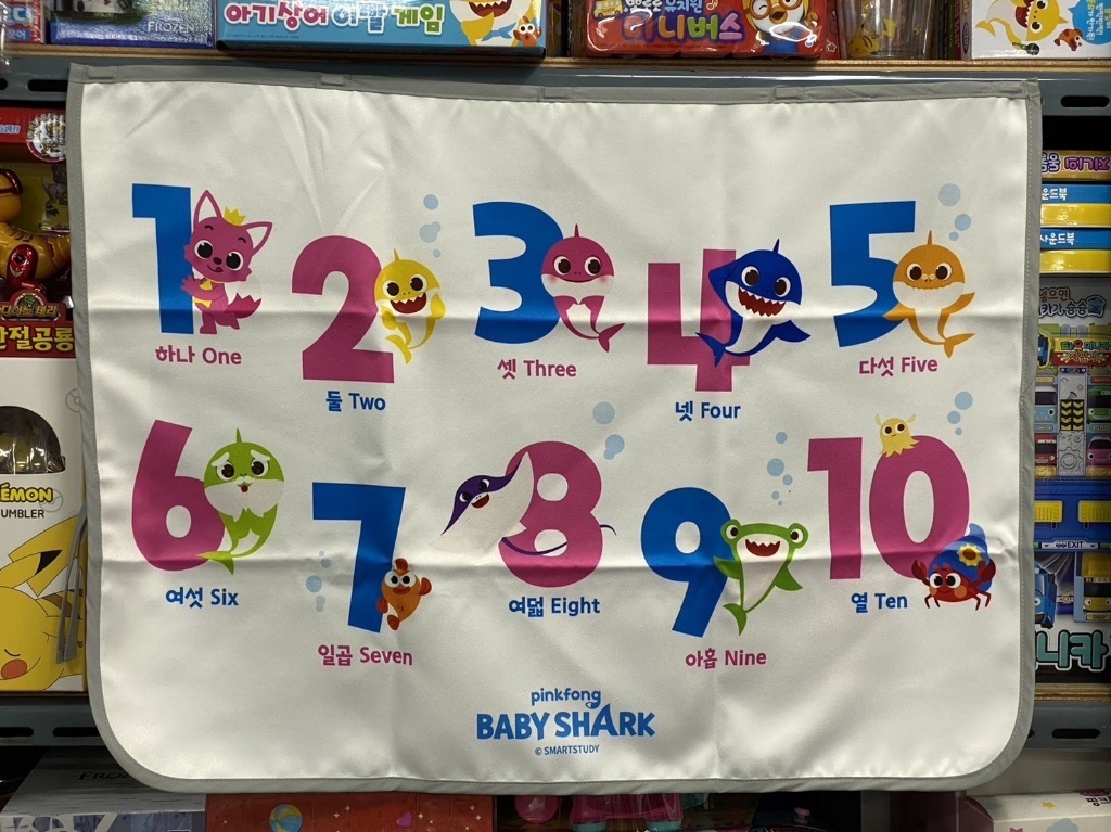 韓國日用品_ 鯊魚寶寶*碰碰狐我來幫你擋太陽車用窗簾