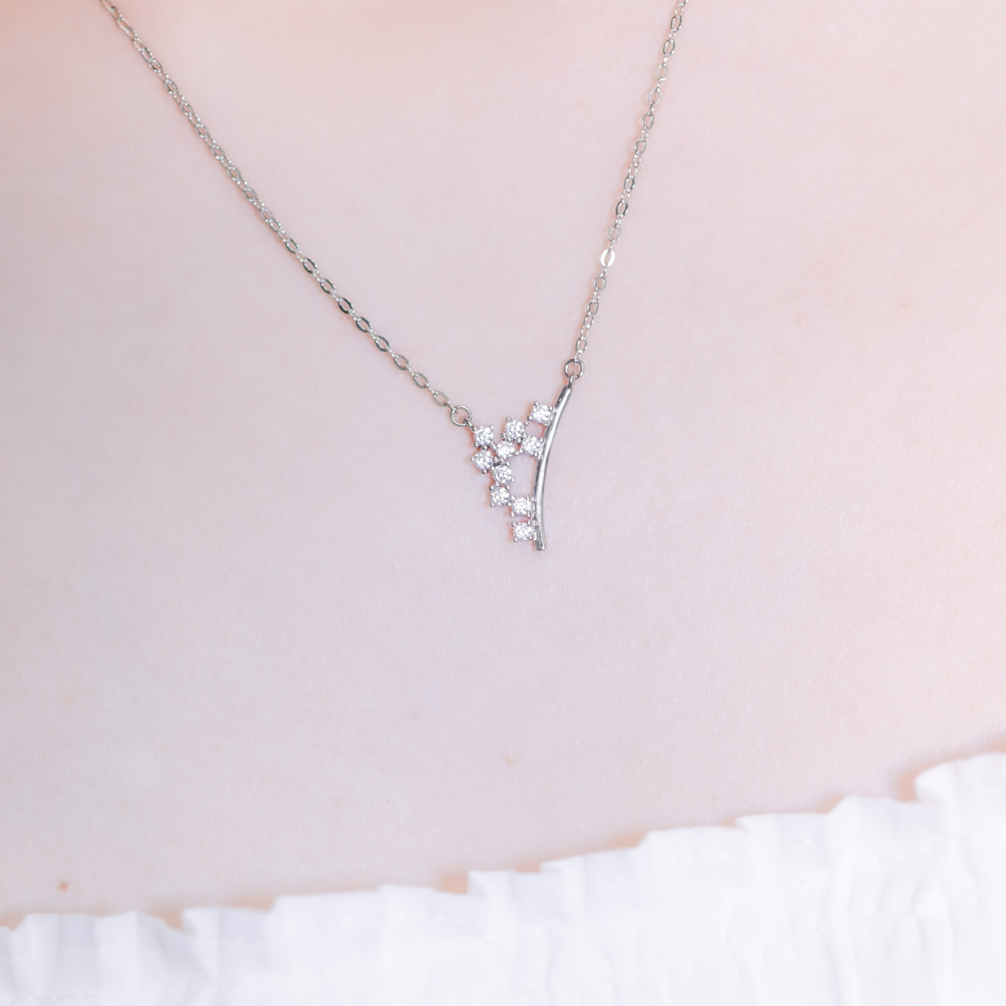 | 925 Silver | Light Layer Necklace | NE0461 |