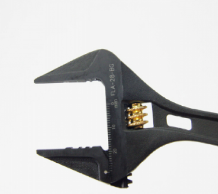 "FUJIYA" 日本黑金系列超輕活動板手(6把/盒)