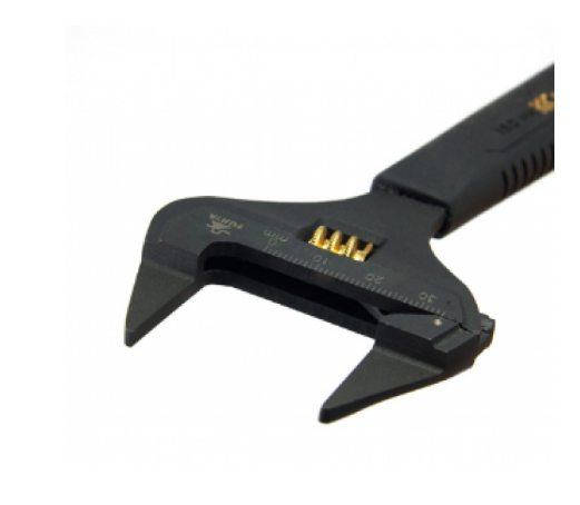 "FUJIYA" 日本黑金系列闊口薄型活動板手(6把/盒)