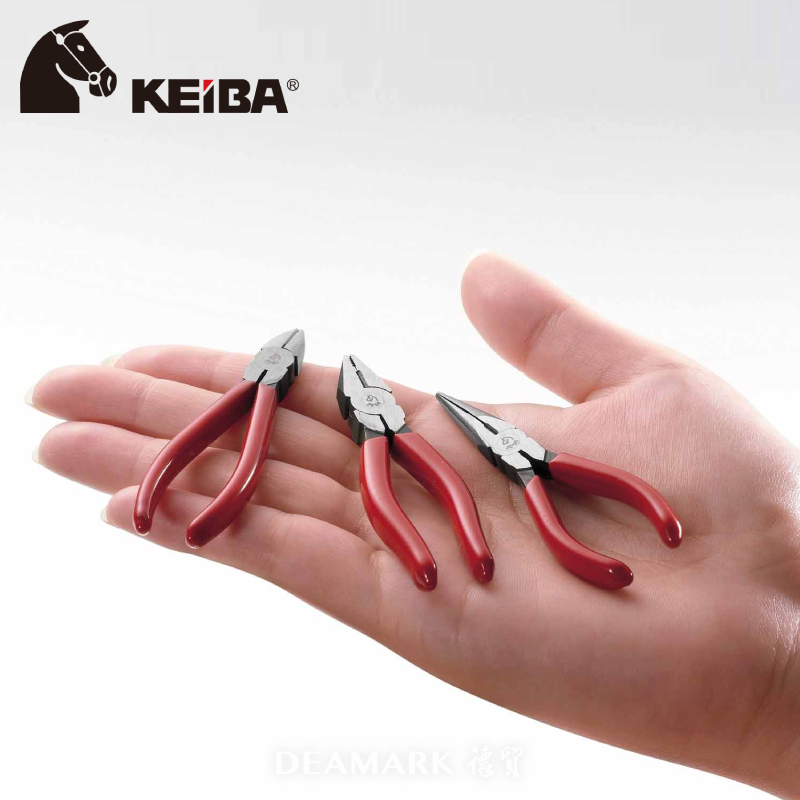 【缺貨中，暫不接單】KEIBA ペンチ三兄弟 鉗子三兄弟 (袖珍型虎鉗 斜口鉗 尖嘴鉗)