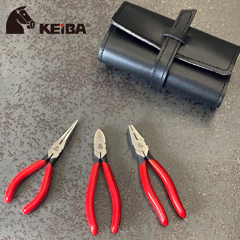 【缺貨中，暫不接單】KEIBA ペンチ三兄弟 鉗子三兄弟 (袖珍型虎鉗 斜口鉗 尖嘴鉗)