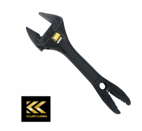 "FUJIYA"日本黑金系列快速六角螺絲咬合口活動板手