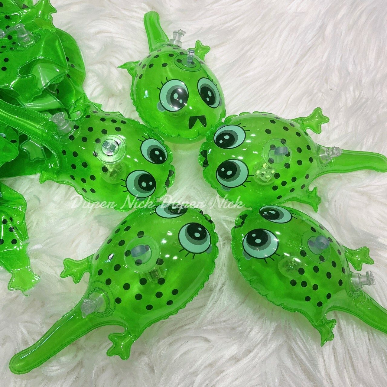 迷你版 會發光的蝌蚪氣球