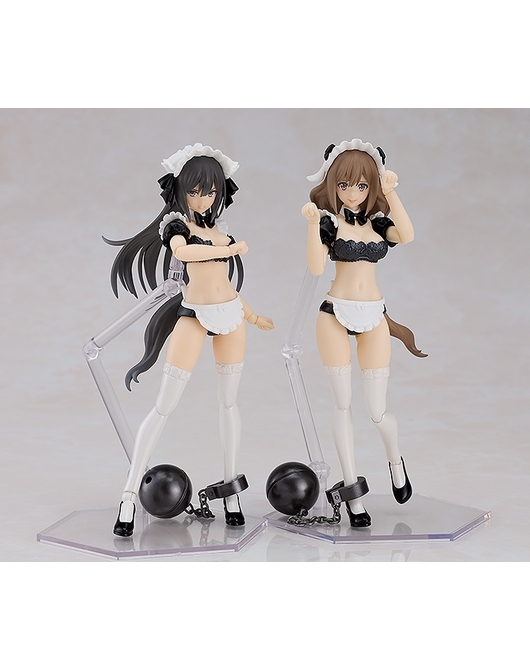 PLAMAX GP-07 內衣素體娘 蘭＆潔莉 女僕Ver.套組 PLAMAX GP-07 Underwear Body Girl Ran & Jelly: Maid Ver. Set