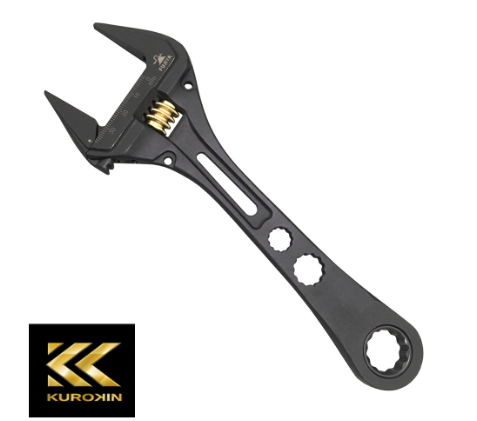 "FUJIYA" 日本黑金系列大開口昔士(活動板手)