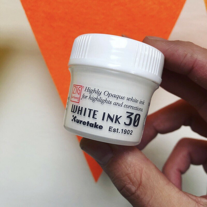 Kuretake 吳竹漫畫白色墨水