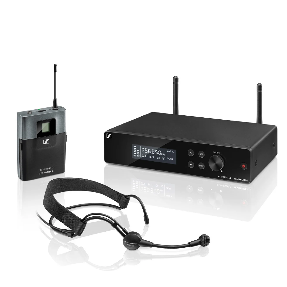 Sennheiser Sennheiser / XSW 2-ME3 頭戴式 無線麥克風傳輸系統 — 三峽麥克風｜YA! 玩音樂