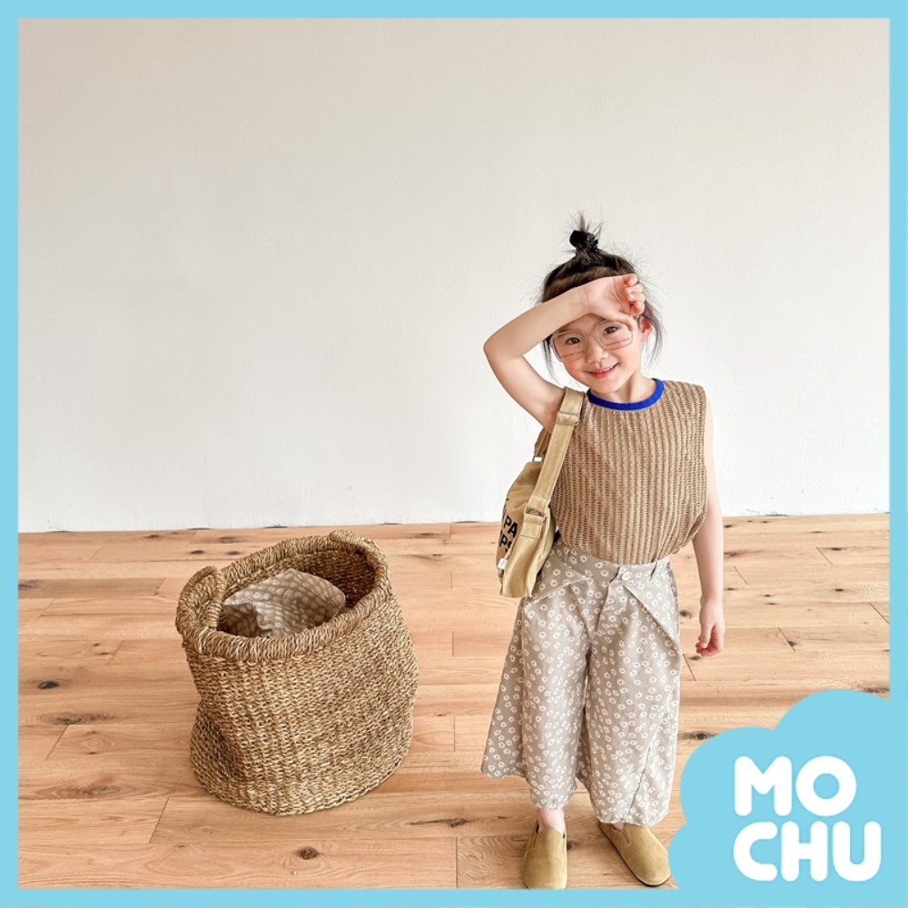 小雛菊棉麻防蚊褲(兩色)