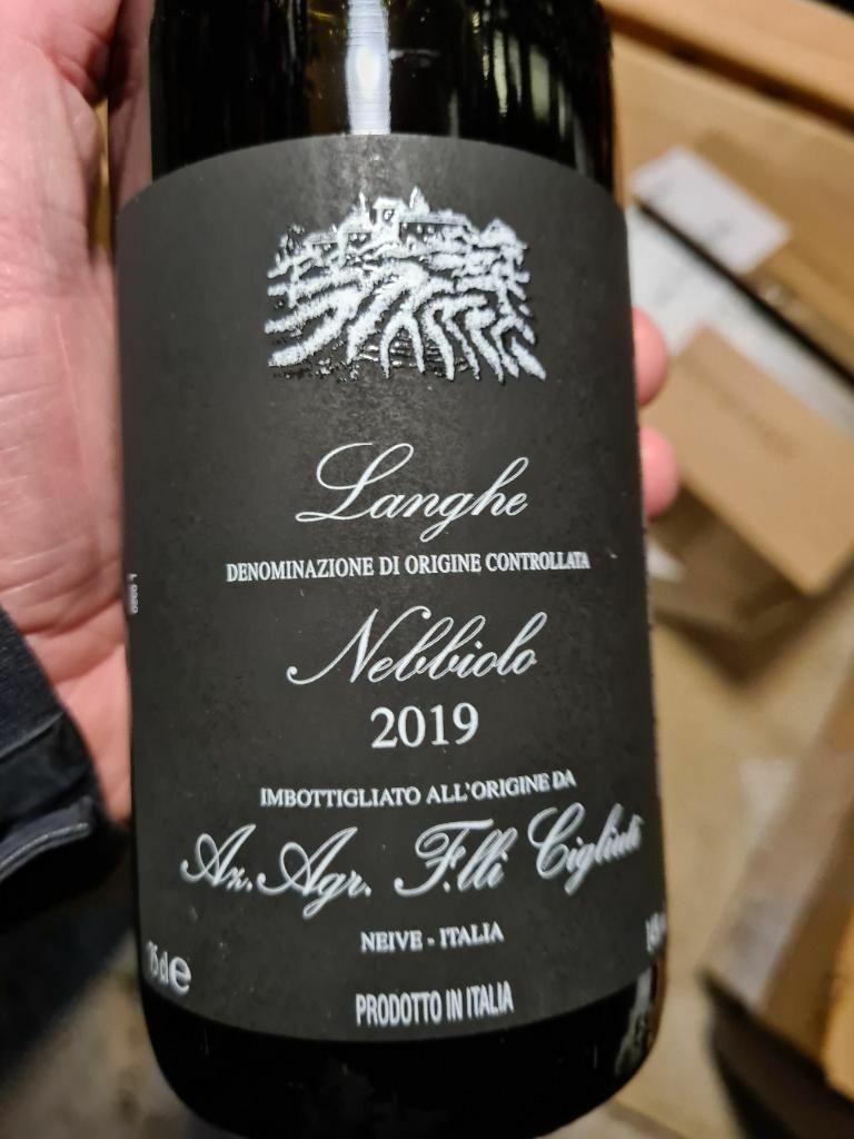 Cigliuti Langhe Nebbiolo 2019 (V93)