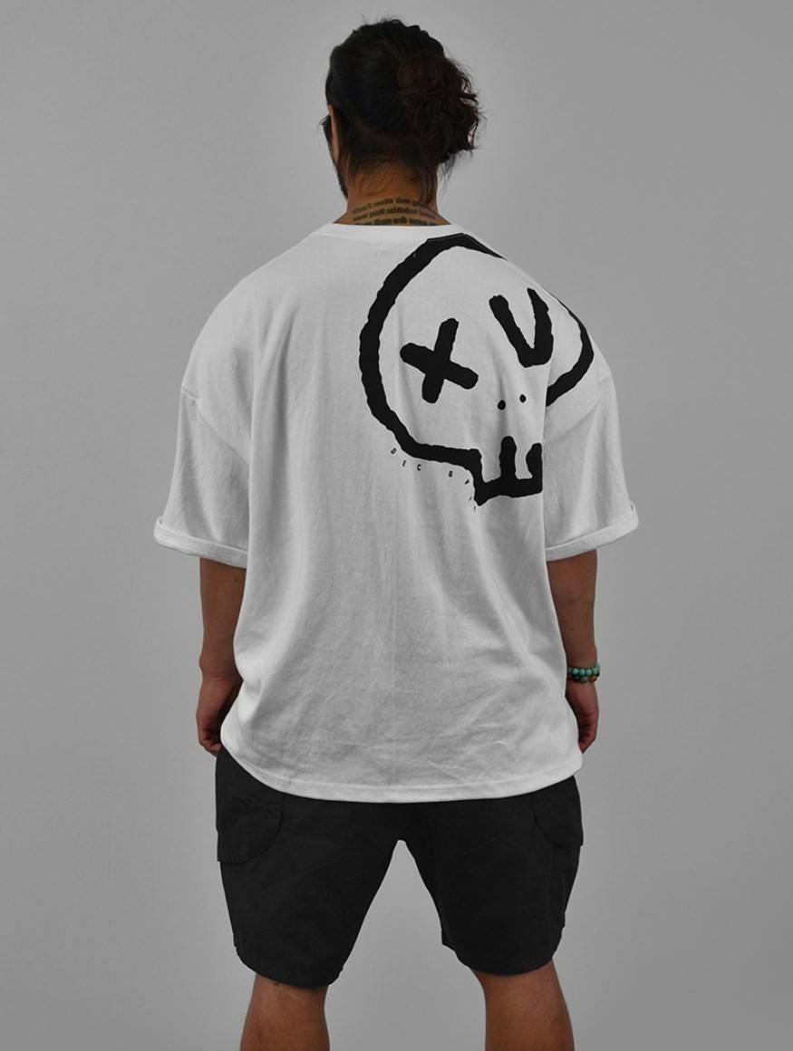 塗鴉骷髏短袖T恤