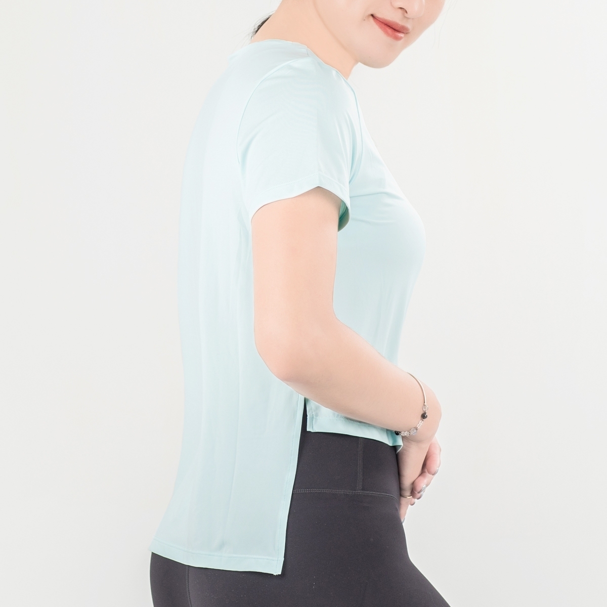 小心機顯瘦涼感罩衫 棉花糖藍