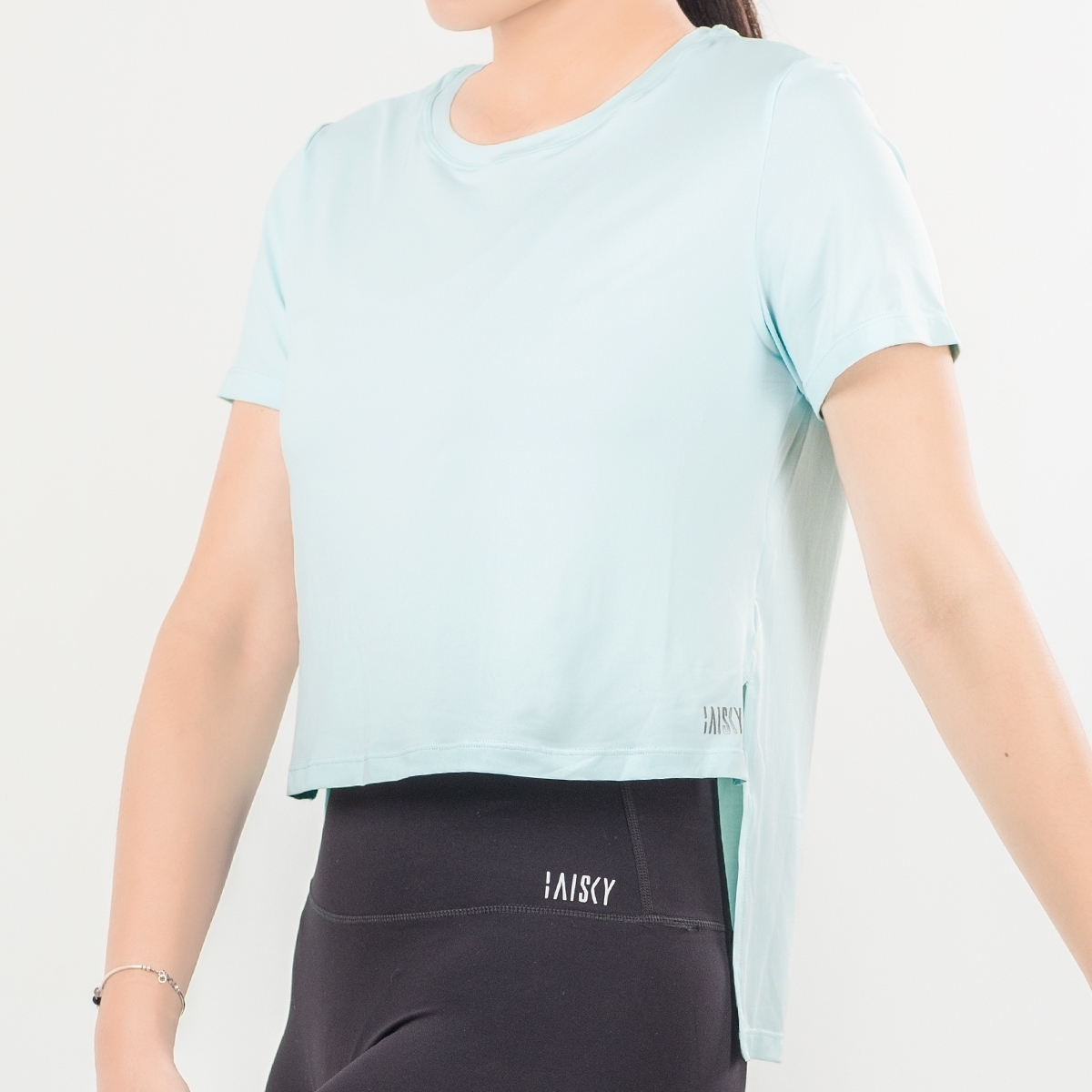 小心機顯瘦涼感罩衫 棉花糖藍