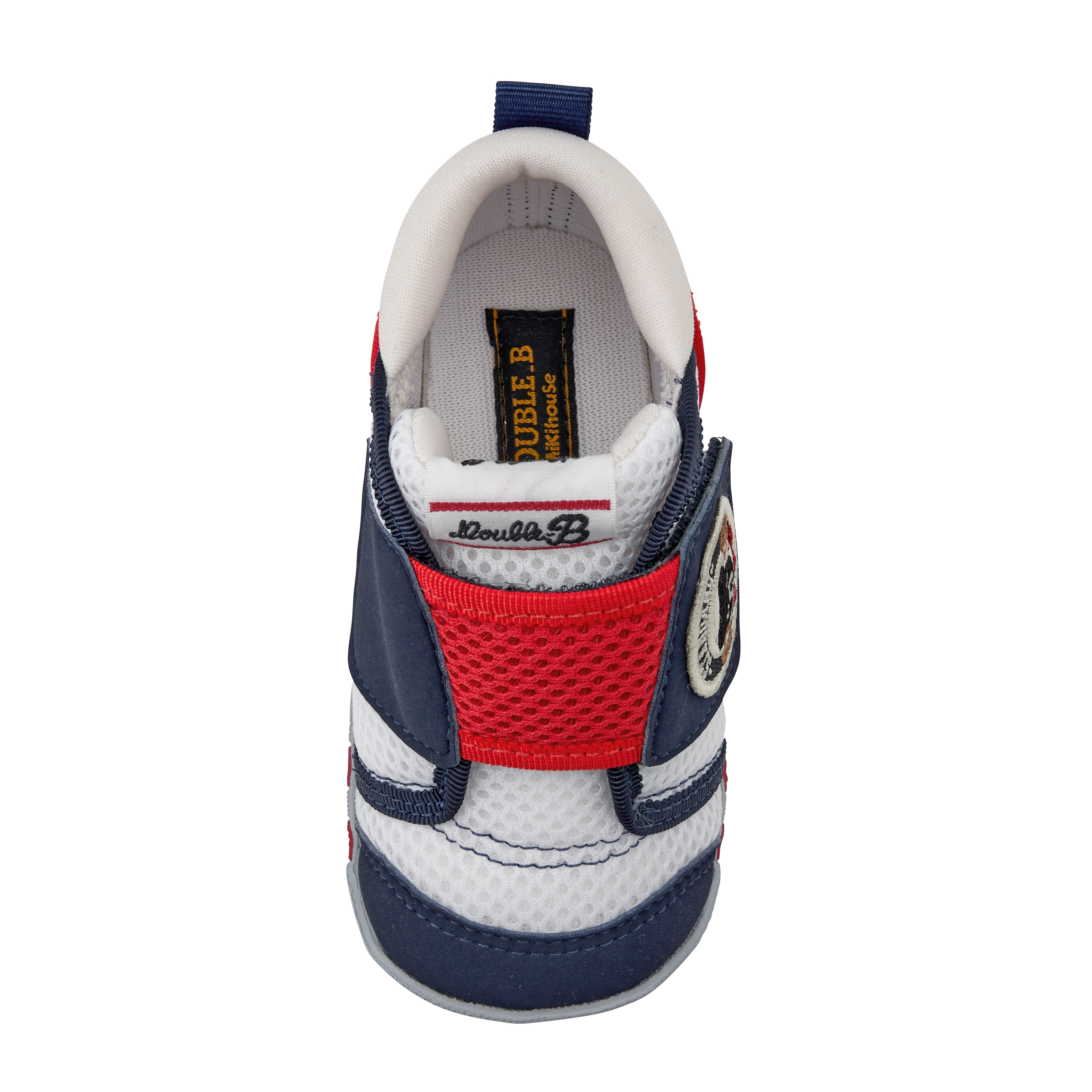 黑熊網面第一嬰兒鞋