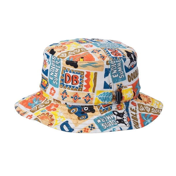 雙B衝浪植物圖案帽子