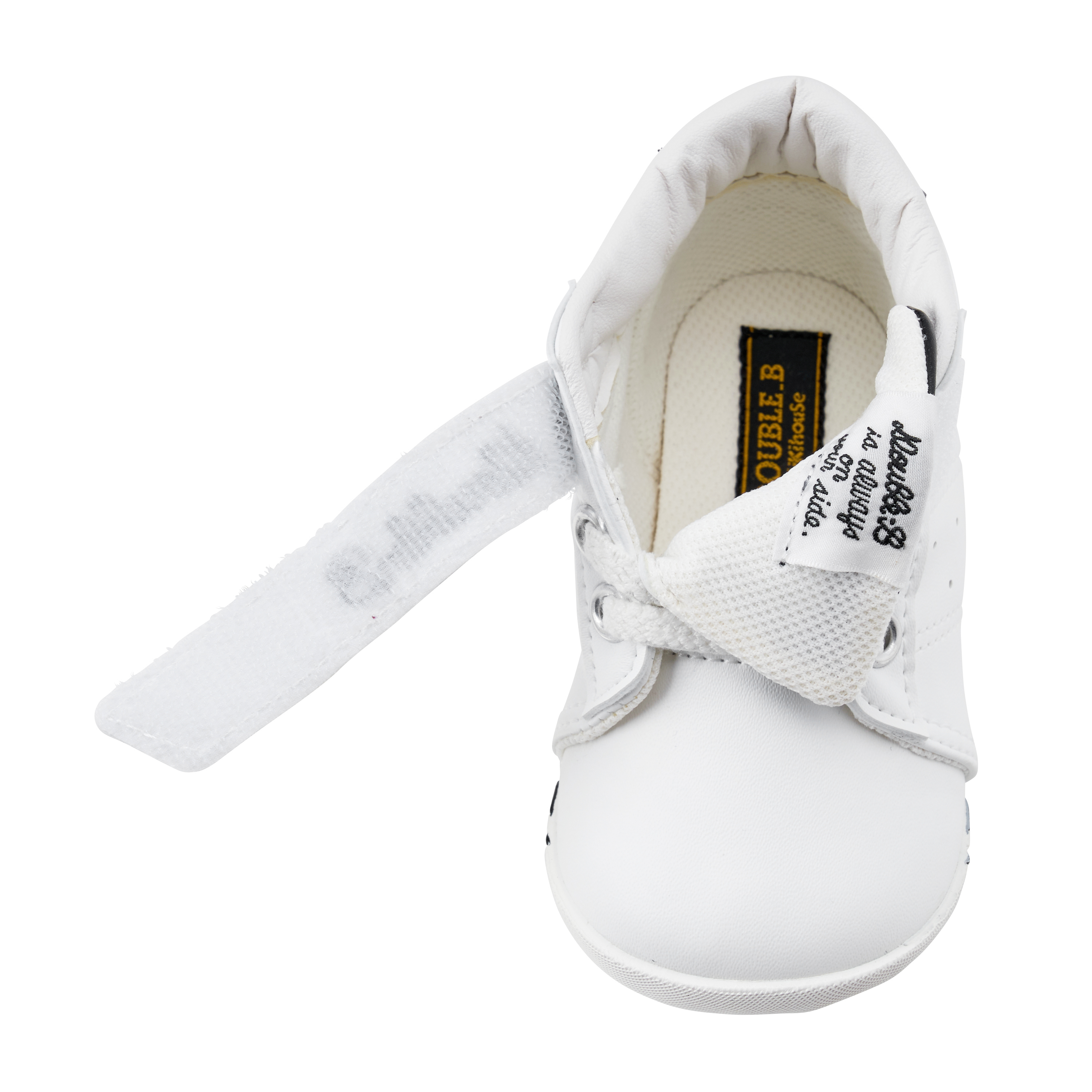 黑熊皮革嬰兒第一嬰兒鞋