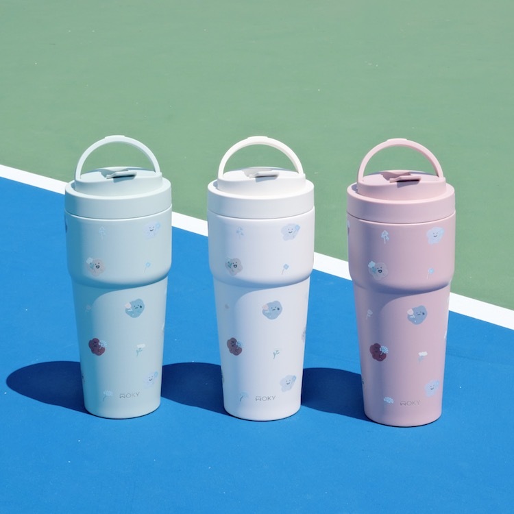 小花喜怒哀樂 WOKY 渾圓杯 770ml