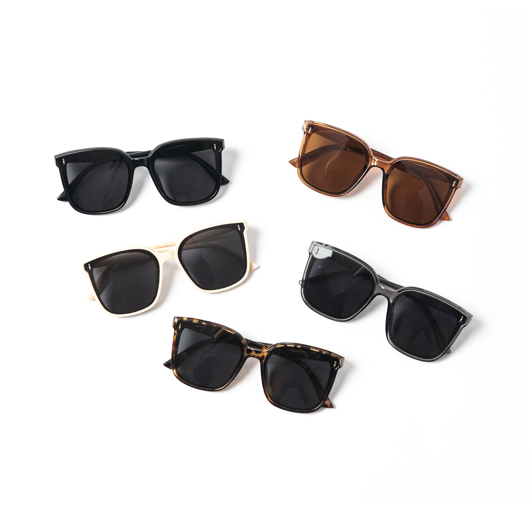 太陽眼鏡 時尚韓版 墨鏡 TR材質 偏光防紫外線 方框墨鏡