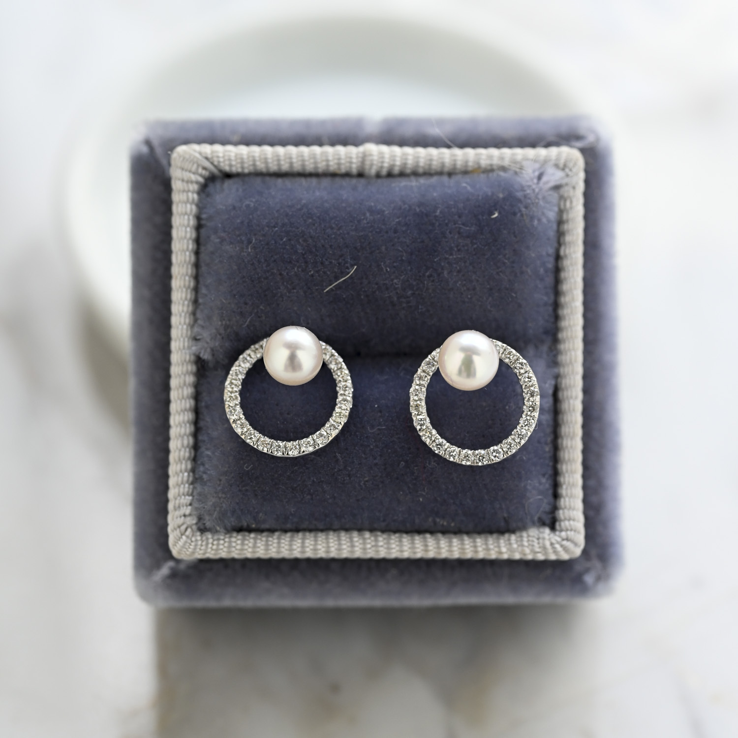 18K Pearl Earring Jacket