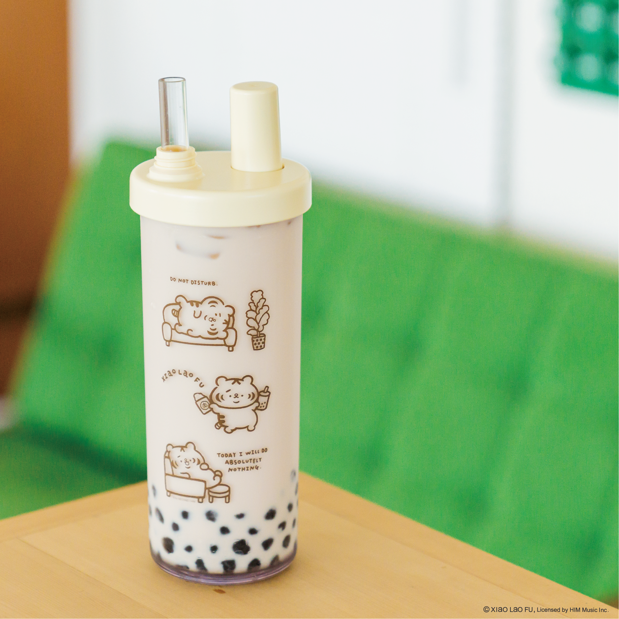 (獨家款)【慢慢挑x- 小勞撫珍奶帶著走！大象杯2代】720ml環保隨行杯鵝黃色