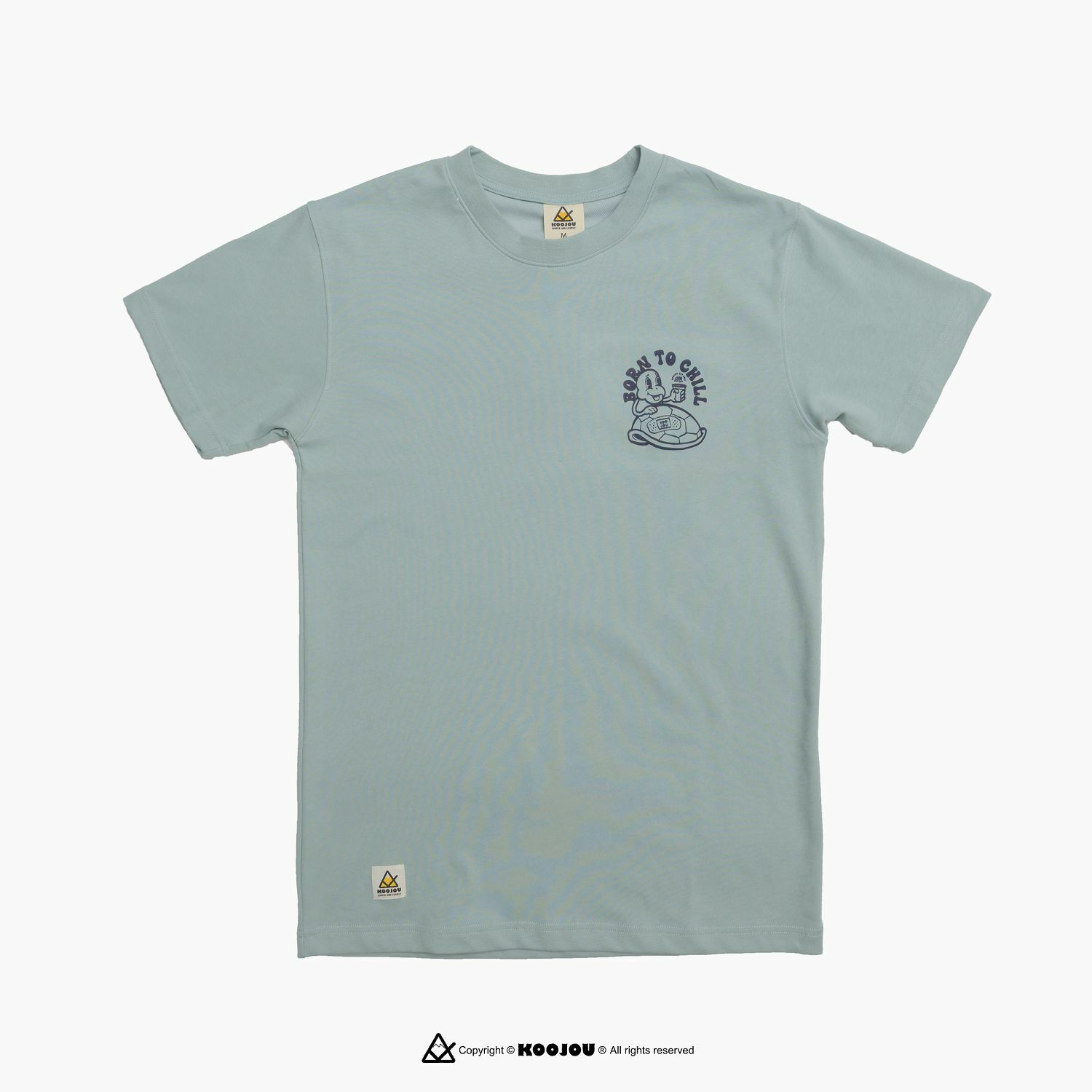 KID ® 早安系列 Chill海龜短T 綠