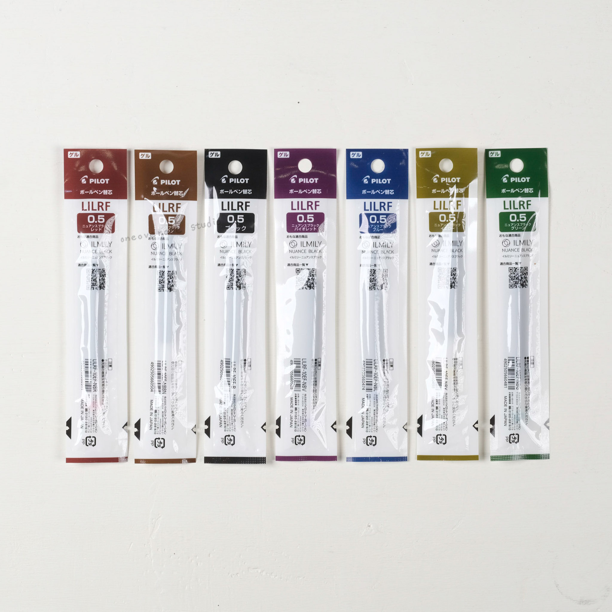 ILMILY Nuance Black 鋼珠筆0.5 (替芯) / PILOT 日本
