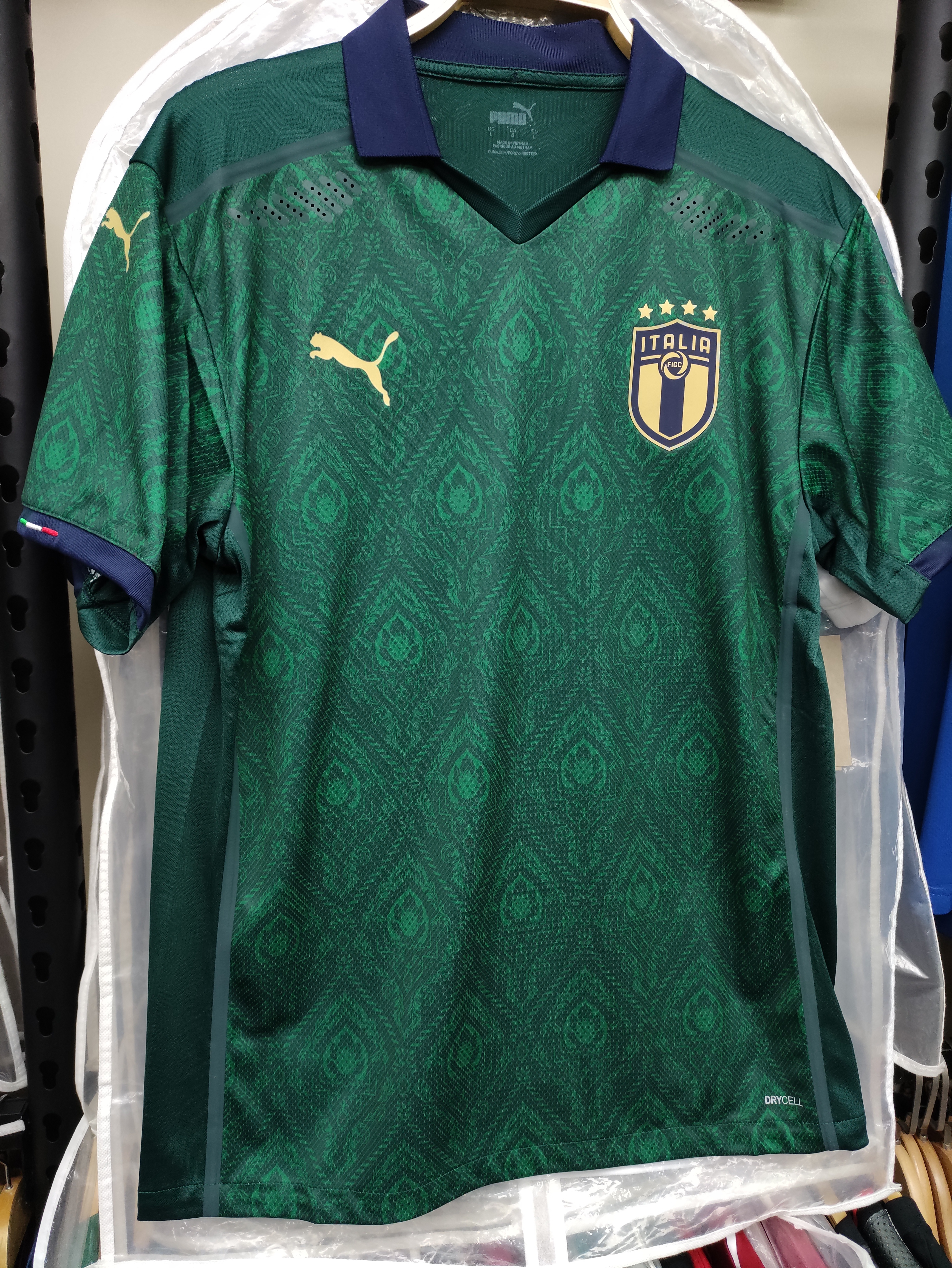19-20意大利國家隊文藝復興二客球員版球衣