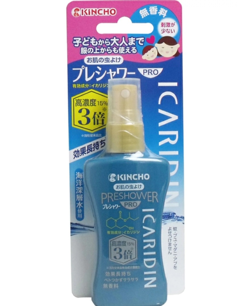 日本金鳥KINCHO 三倍濃度 防蚊噴霧 80ml