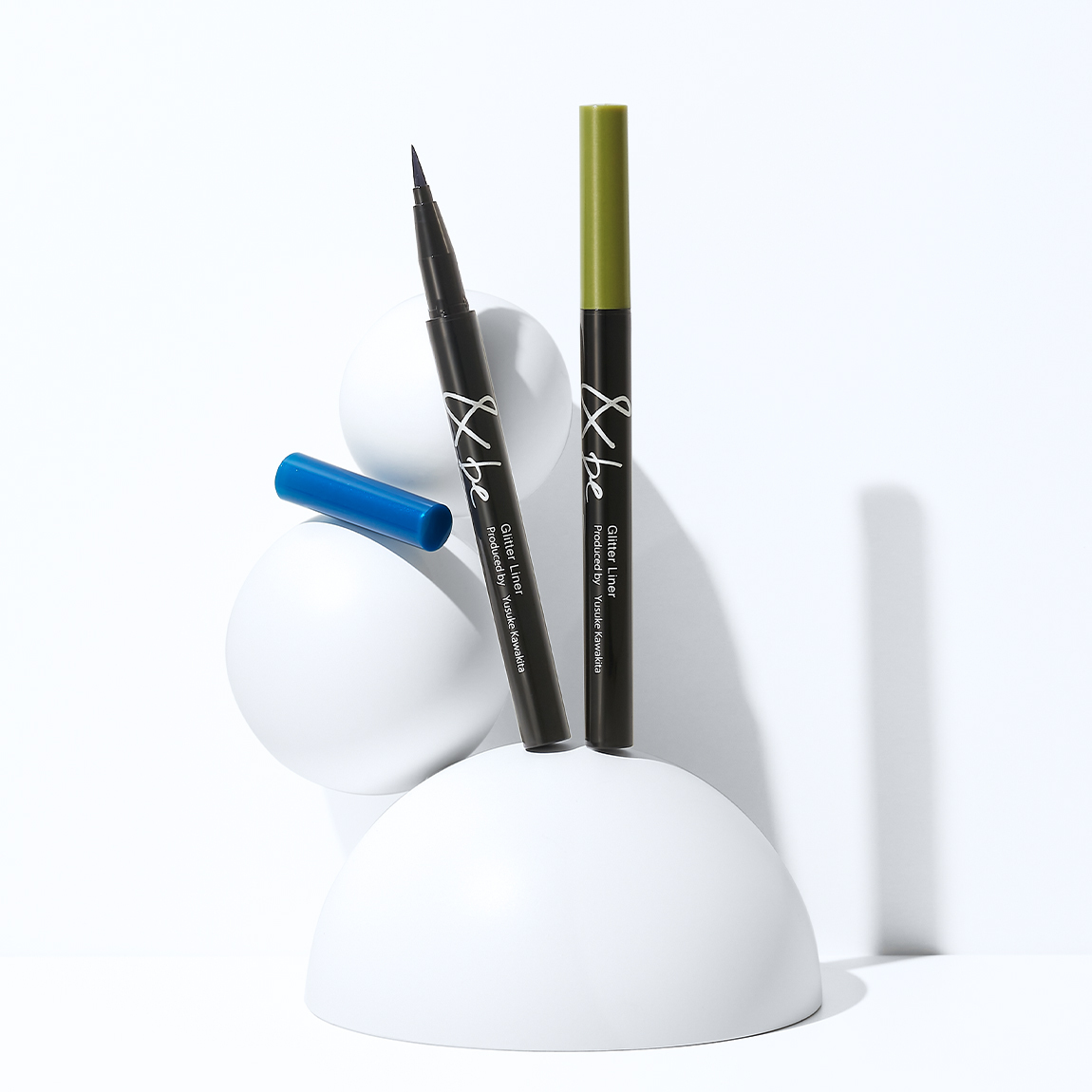 河北裕介 &be Glitter Liner Emerald Glitter / Sapphire Glitter