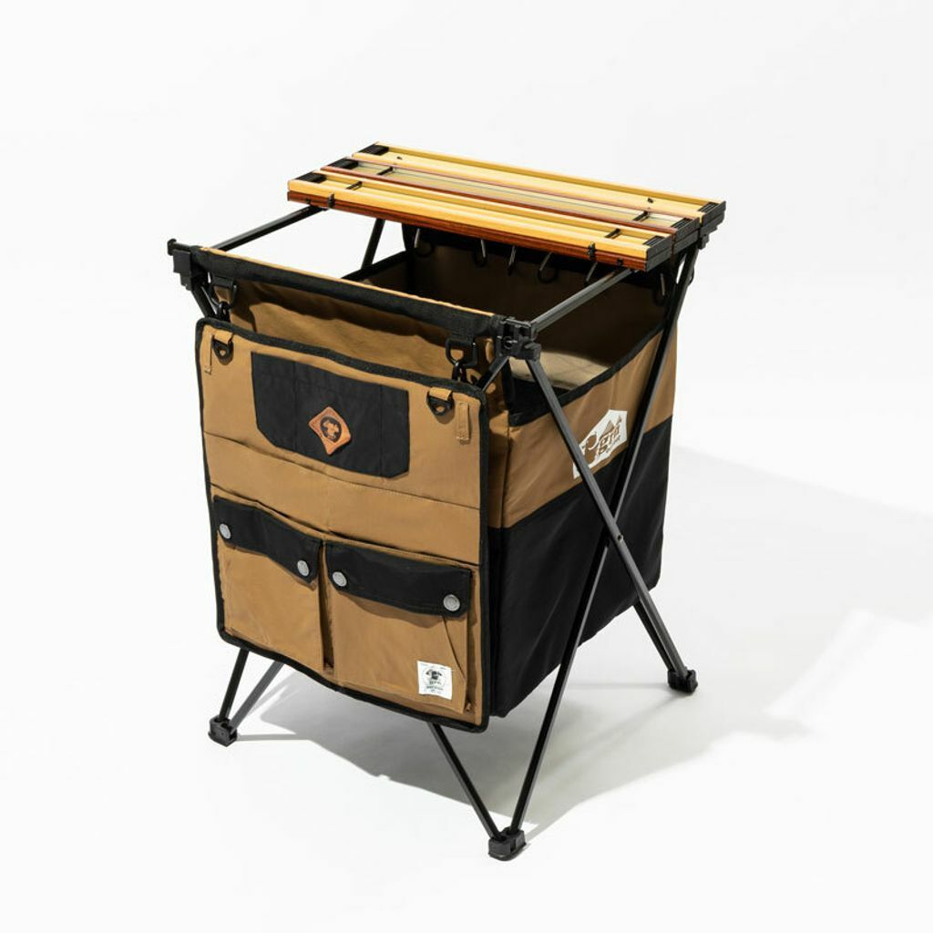 MEKAKUSHI SIDE TABLE (BLACK)