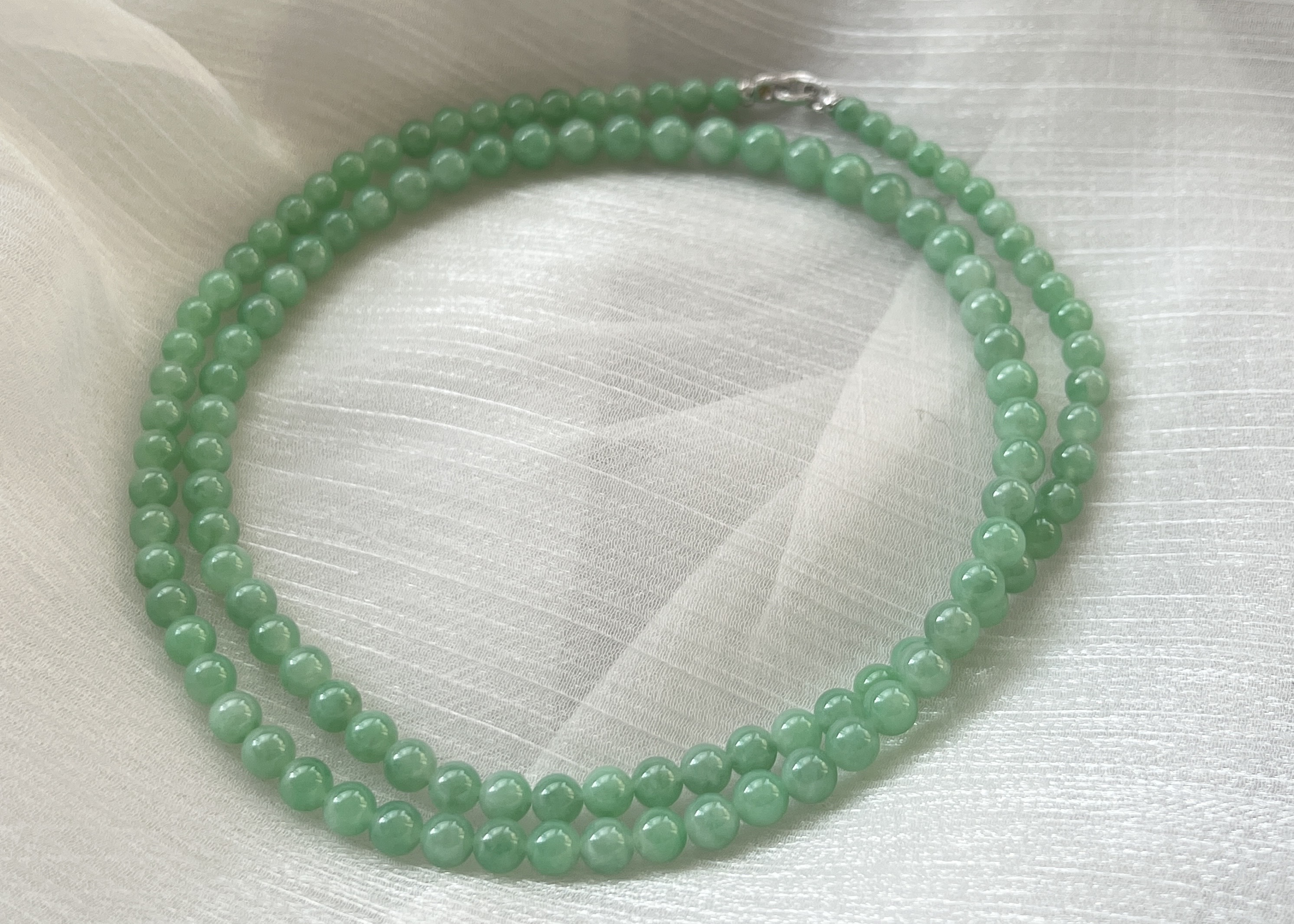 珍藏特惠-珍藏級陽果綠長珠串