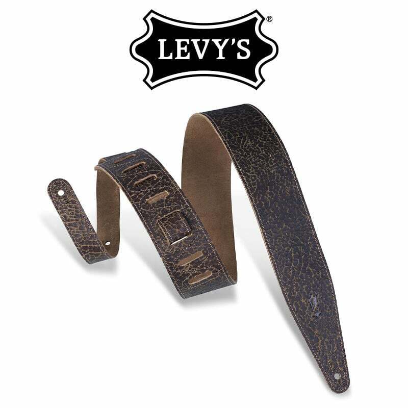 Levy's MD317JAD-DBR Country/Western 皮革 背帶