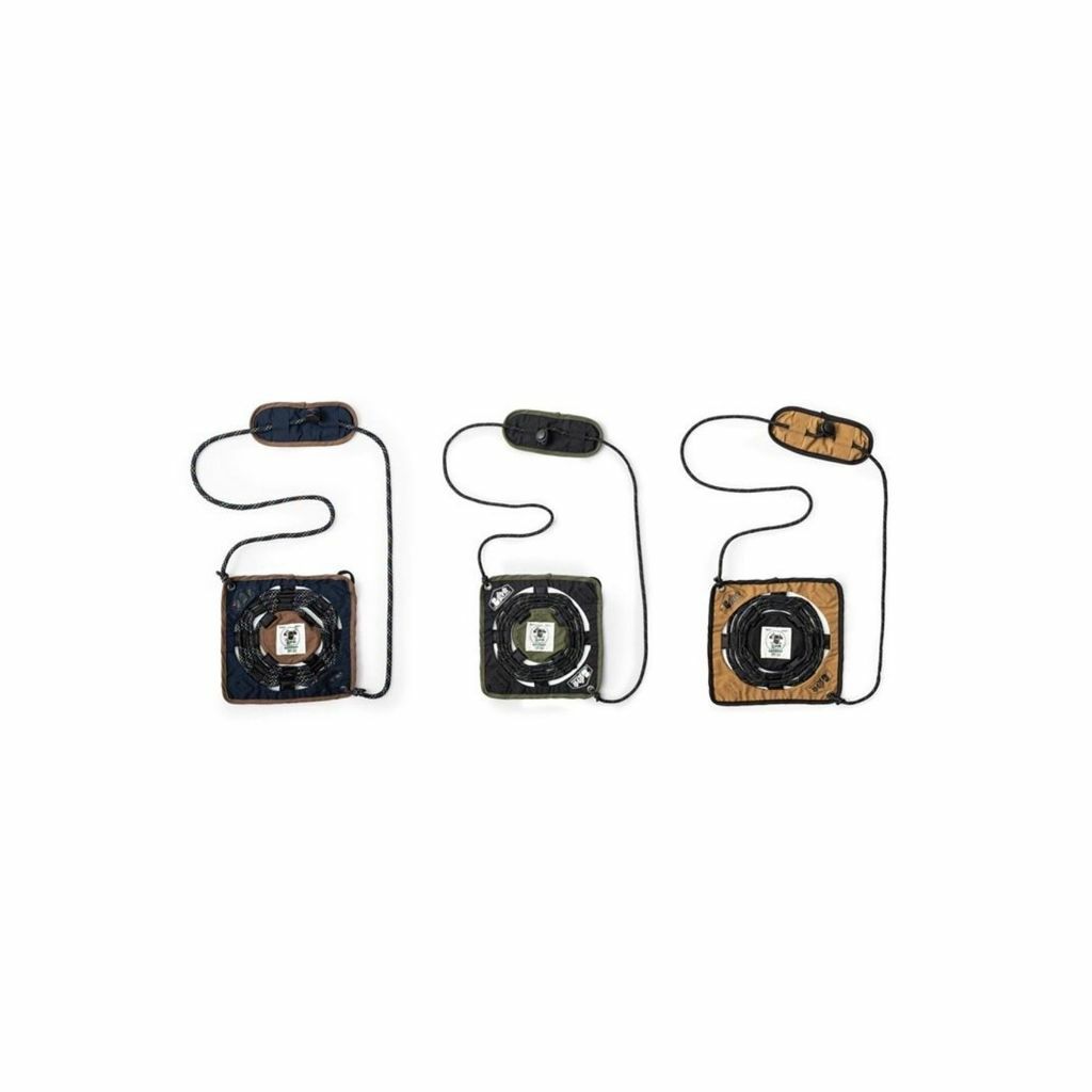 GRN outdoor SPIDER CATCH BAG 編織水壺袋